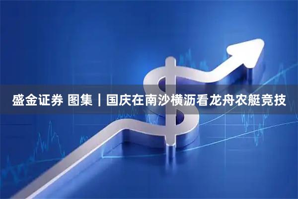 盛金证券 图集｜国庆在南沙横沥看龙舟农艇竞技